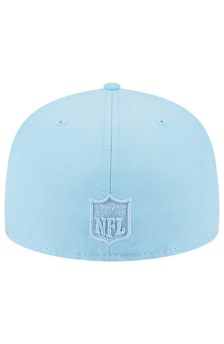 New Era Men's New Era Light Blue Los Angeles Rams Color Pack Brights 59FIFTY Fitted Hat, Alternate, color, 