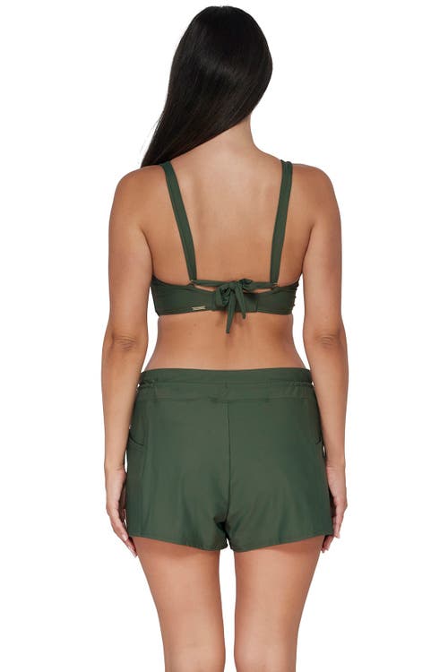 Sunsets Laguna Swim Short In Island Green