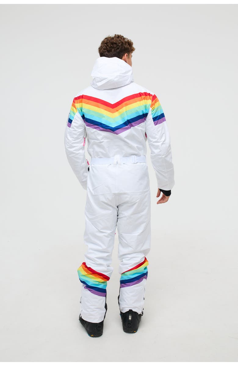 OOSC Rainbow Road Ski Suit - Mens, Alternate, color, Multi-Colour