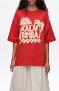 Bimba y Lola Toweling Logo T-Shirt