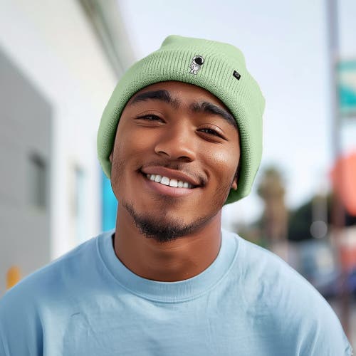Dalix Astronaut Beanie In Light Green