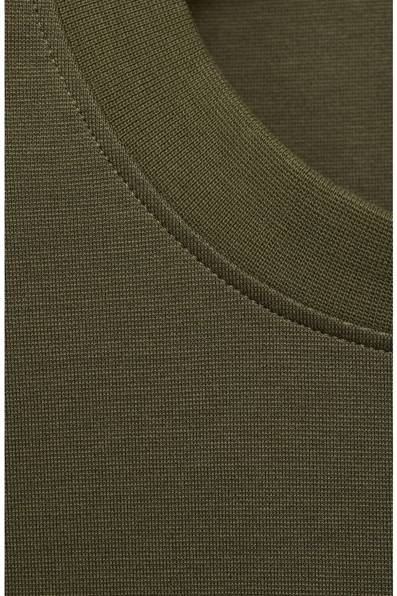 Relaxed Fit Heavyweight Cotton Blend T-Shirt, Alternate, color, KHAKI GREEN