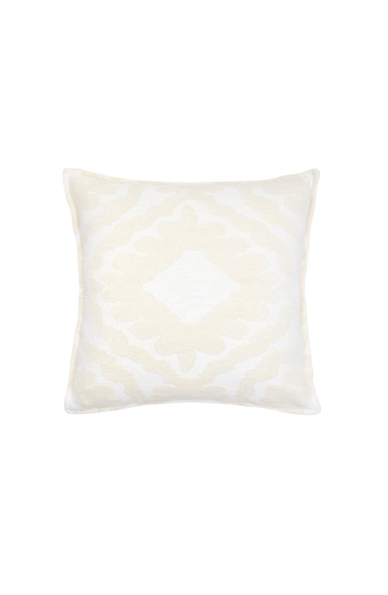 ELISABETH YORK Cleo Throw Pillow Collection, Main, color, White