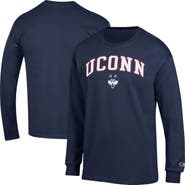 Champion Men's Champion Navy UConn Huskies Arch Over Logo Long Sleeve T-Shirt