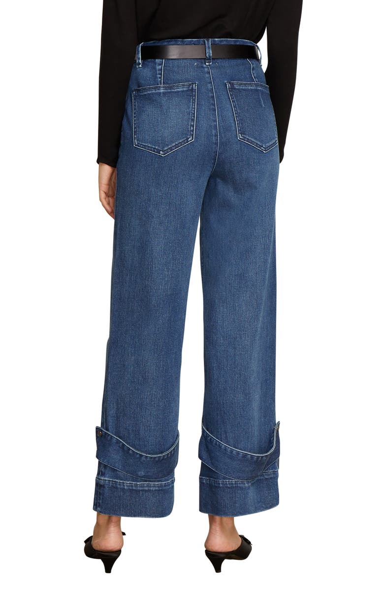 Habitual Veda High Waist Convertible Jeans, Alternate, color, 