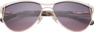Ted Baker London 59mm Full Rim Aviator Sunglasses