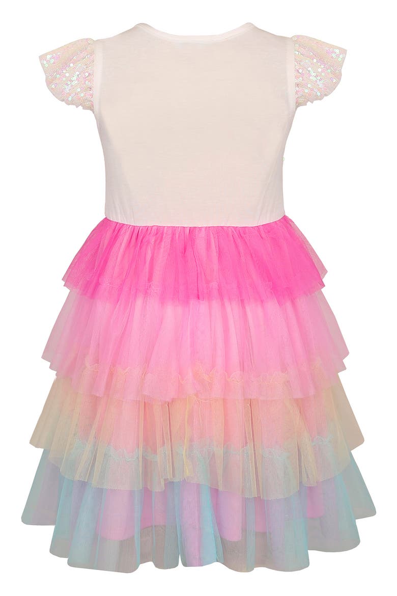 Kids' Birthday Tutu Dress, Alternate, color, IVORY/ MULTI