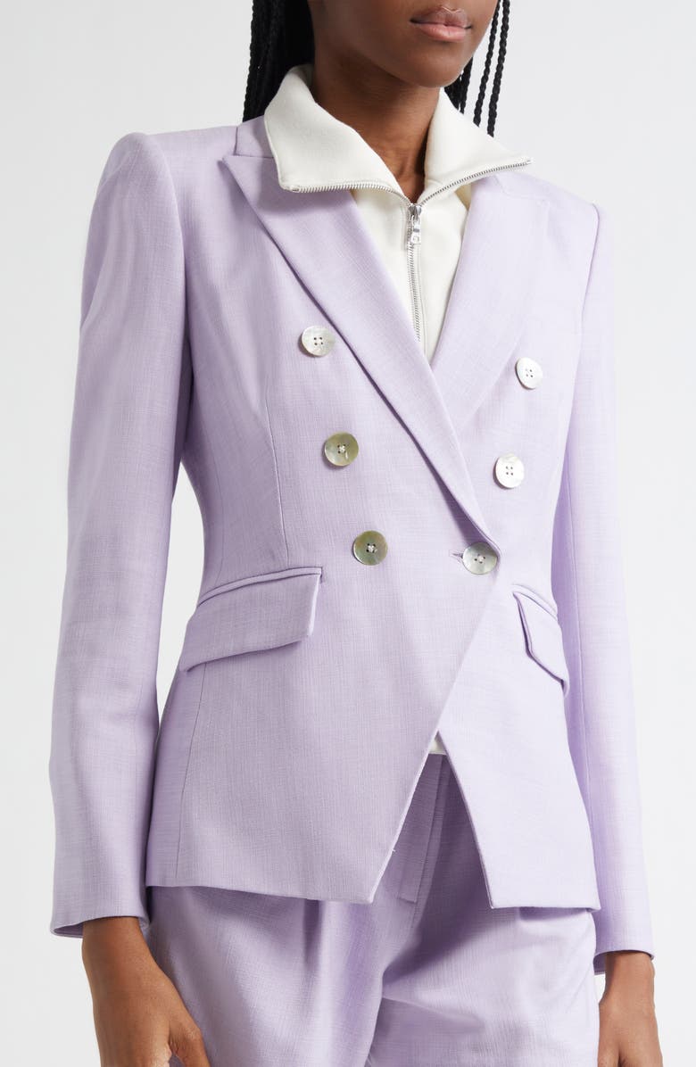 Veronica Beard Miller Dickey Jacket, Alternate, color, Soft Lilac