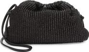 Mansur Gavriel Mini Cloud Woven Raffia Clutch