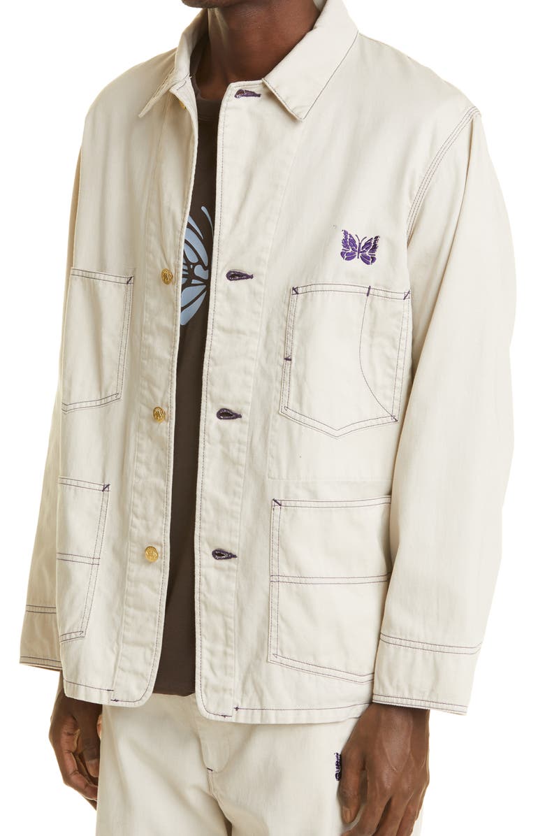 Needles x Smith's Button-Up Coverall Jacket, Alternate, color, 