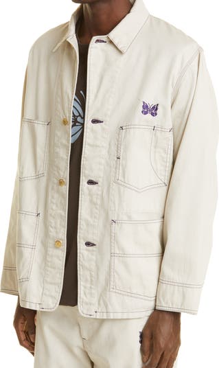 Needles x Smith's Button-Up Coverall Jacket | Nordstrom