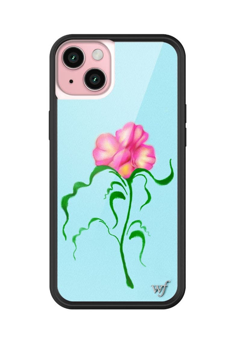Dancing Flower iPhone Case, Main, color, Blue