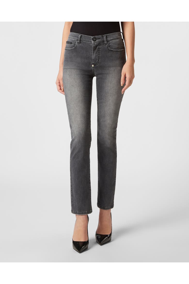 Jeans Regular Fit Women, Main, color, GREYSTONE