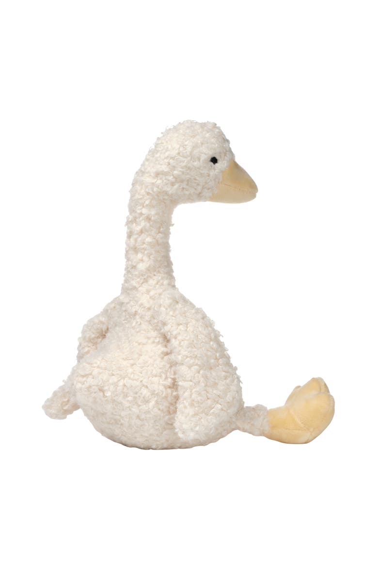 Lambs & Ivy Signature Bunny Hop Plush Goose Stuffed Animal Toy - Lucy, Alternate, color, White