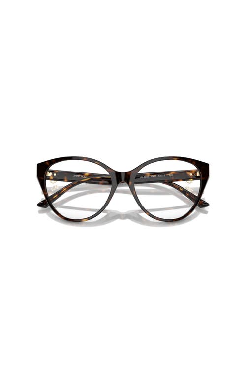Jimmy Choo 52mm Phantos Optical Glasses In Brown