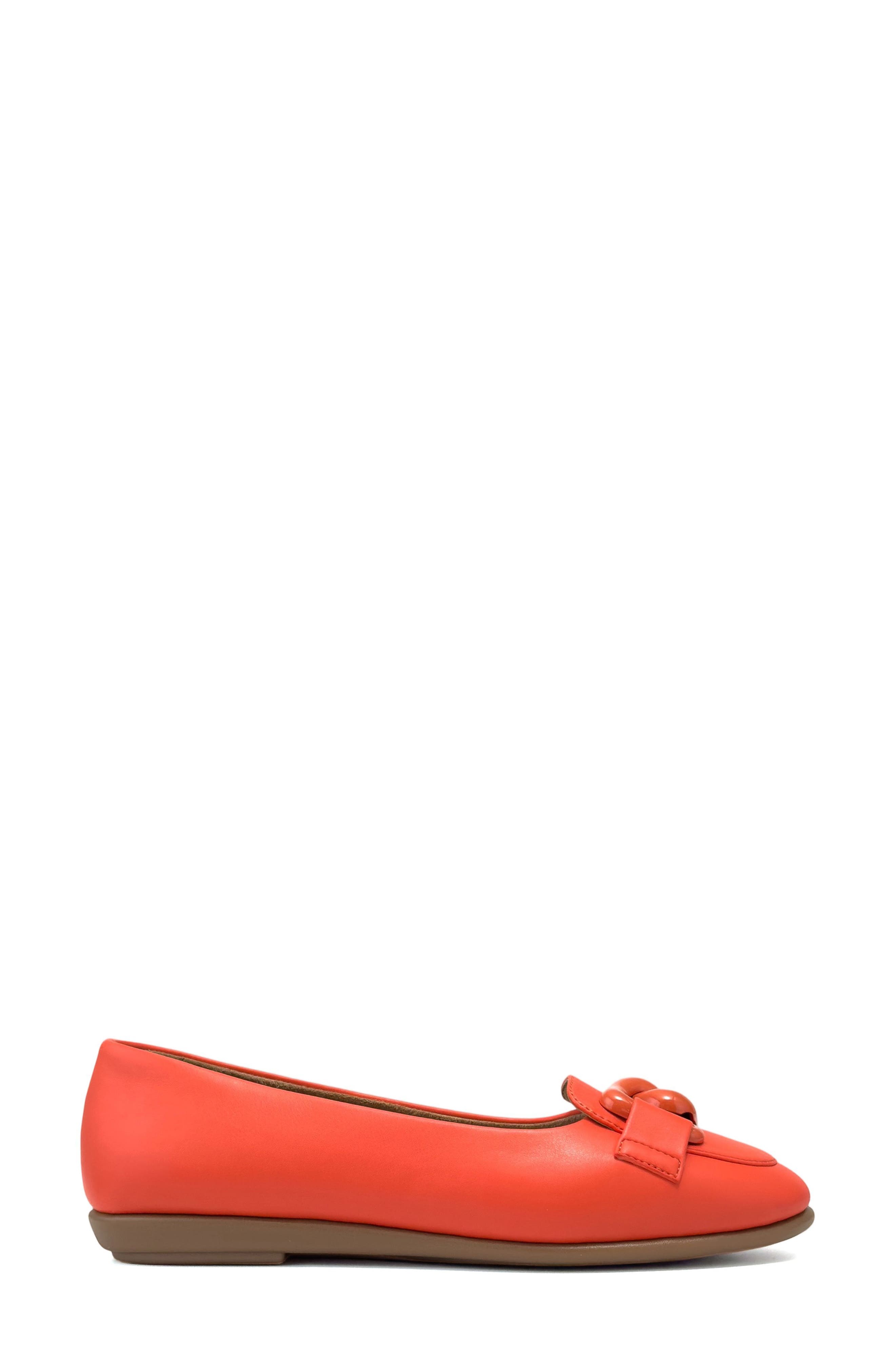 Bell Ballet Flat - Wide Width Available, Alternate, color, ORANGE