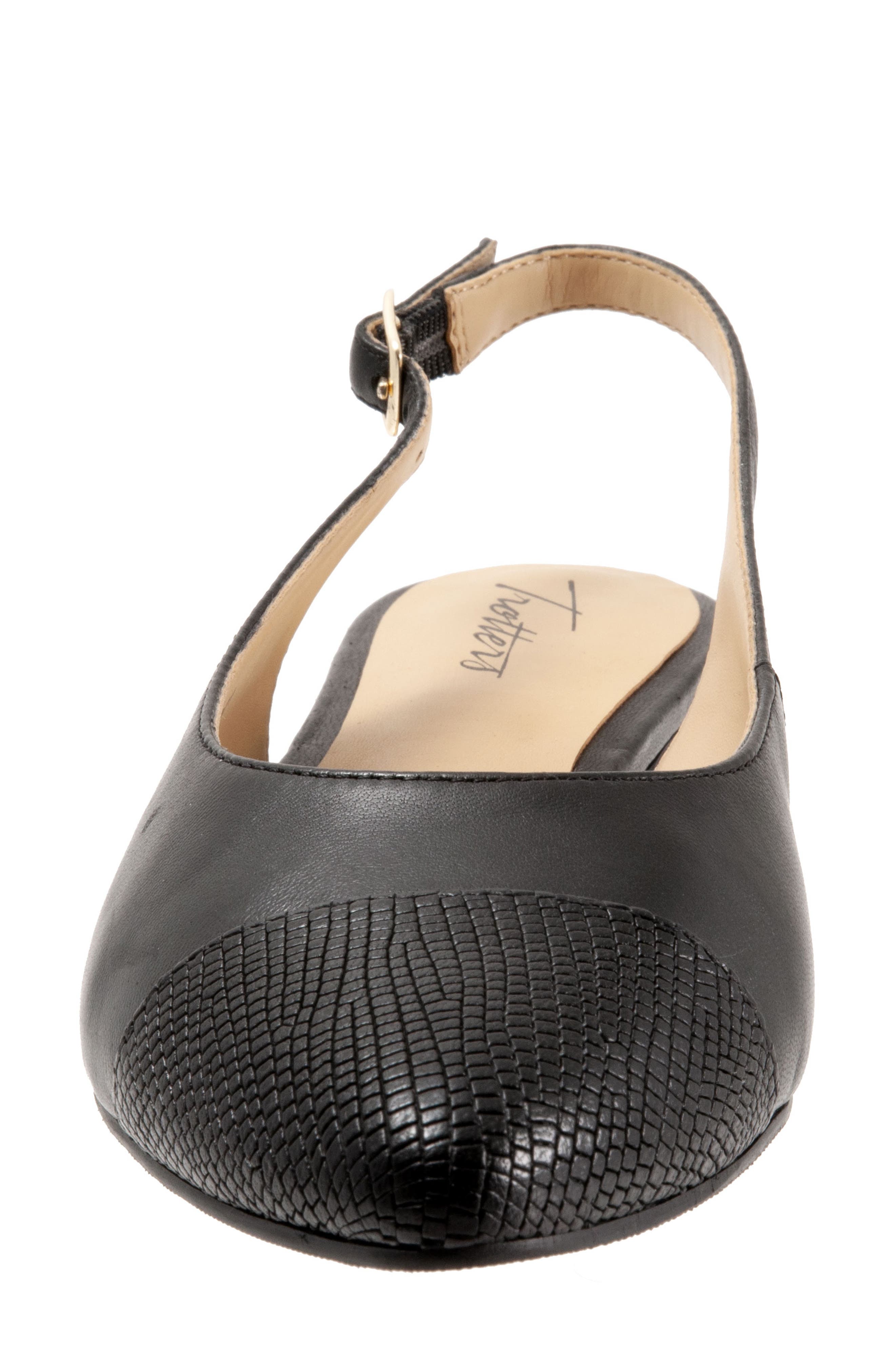 Trotters Halsey Slingback Flat, Alternate, color, 