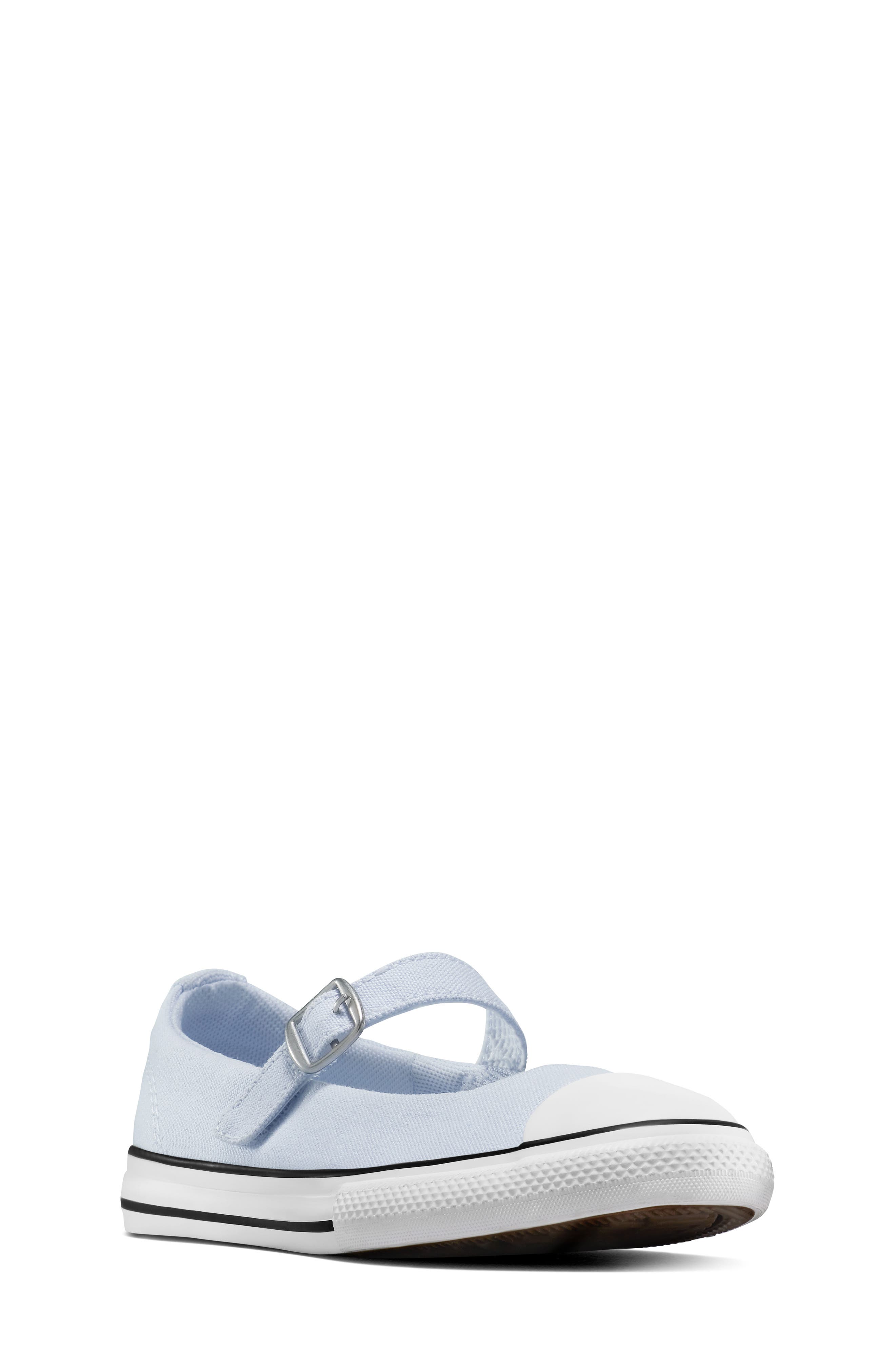 Converse Kids' Chuck Taylor<sup>®</sup> All Star<sup>®</sup> Dainty Mary Jane Sneaker, Main, color, Blueberry Ice/ White/ Black