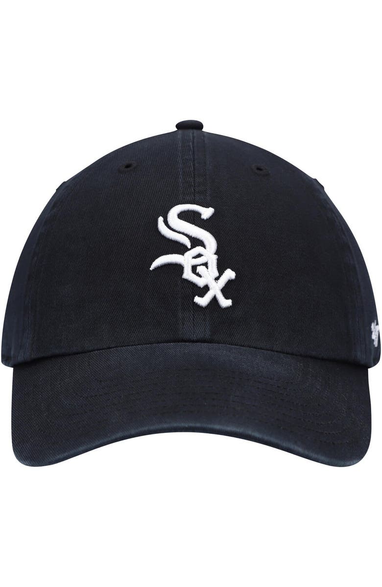 '47 Men's '47 Black Chicago White Sox Clean Up Adjustable Hat, Alternate, color,