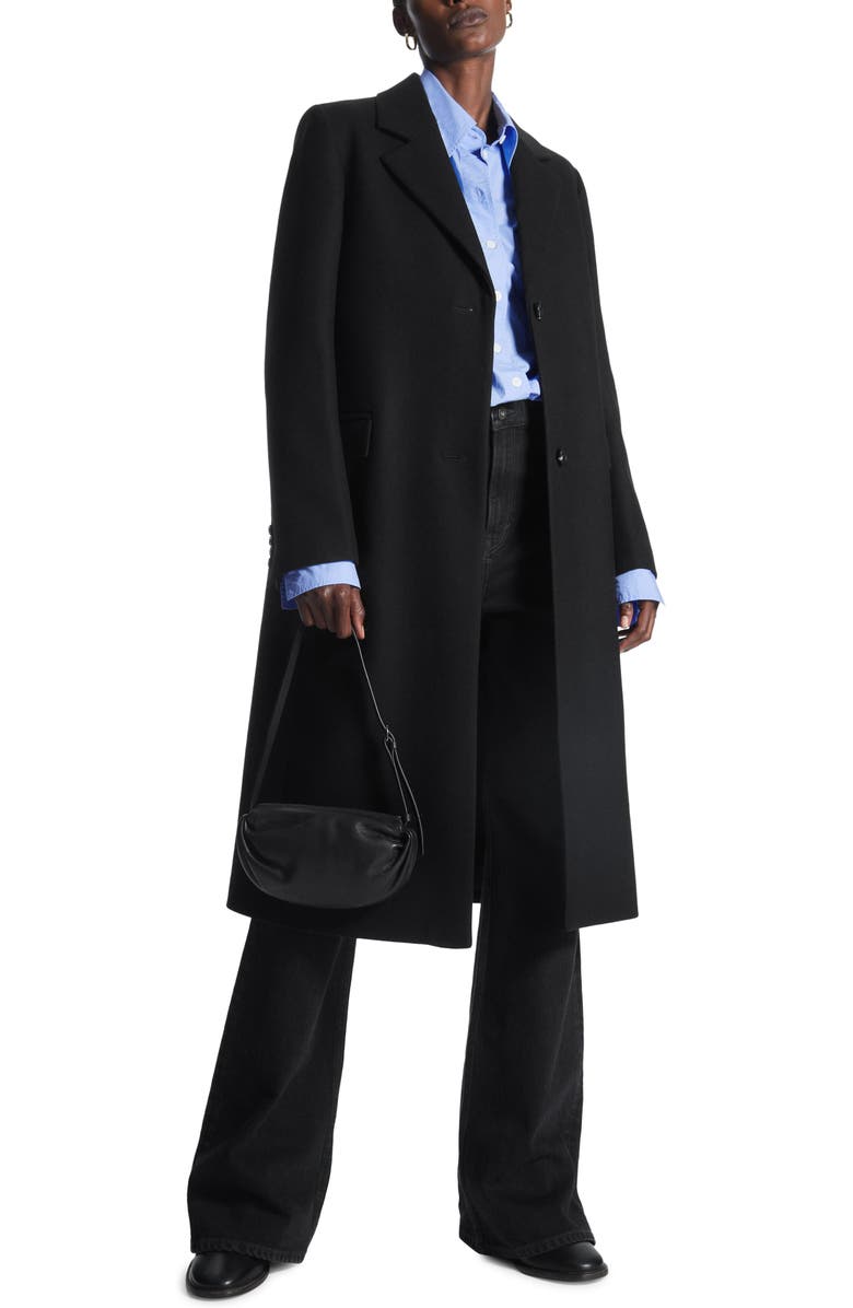 COS Wool Blend Coat, Main, color,