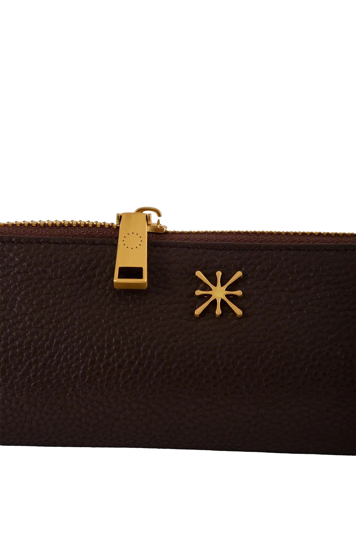 Esthera Leather Pencil Case, Alternate, color, Coffee Brown