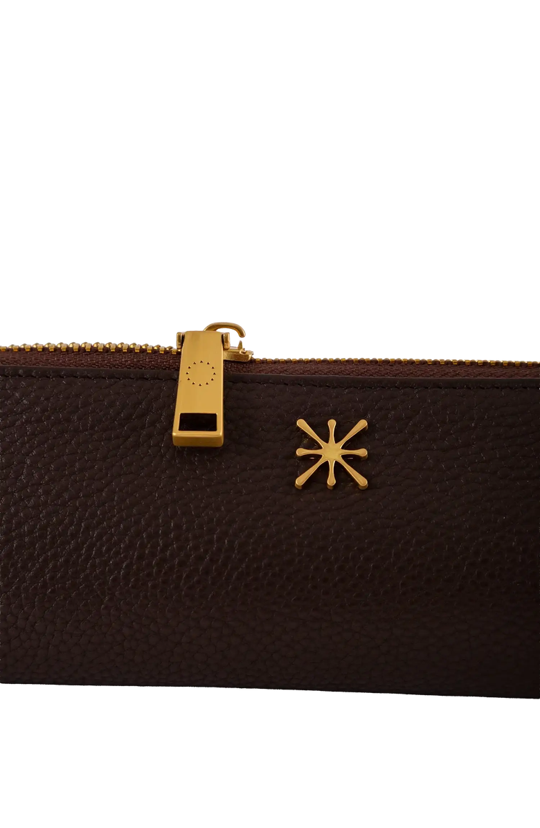 Esthera Leather Pencil Case, Alternate, color, Coffee Brown