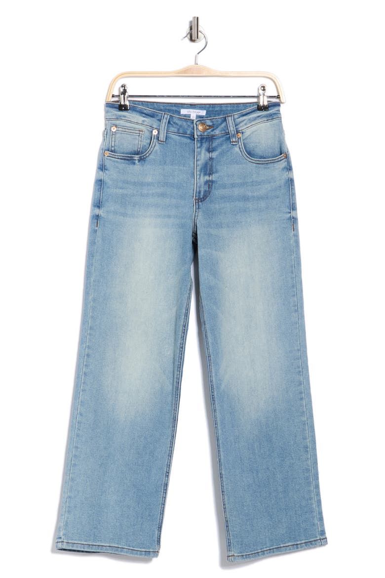 Faye High Waist Baggy Wide Leg Jeans, Alternate, color, MARTINEZ