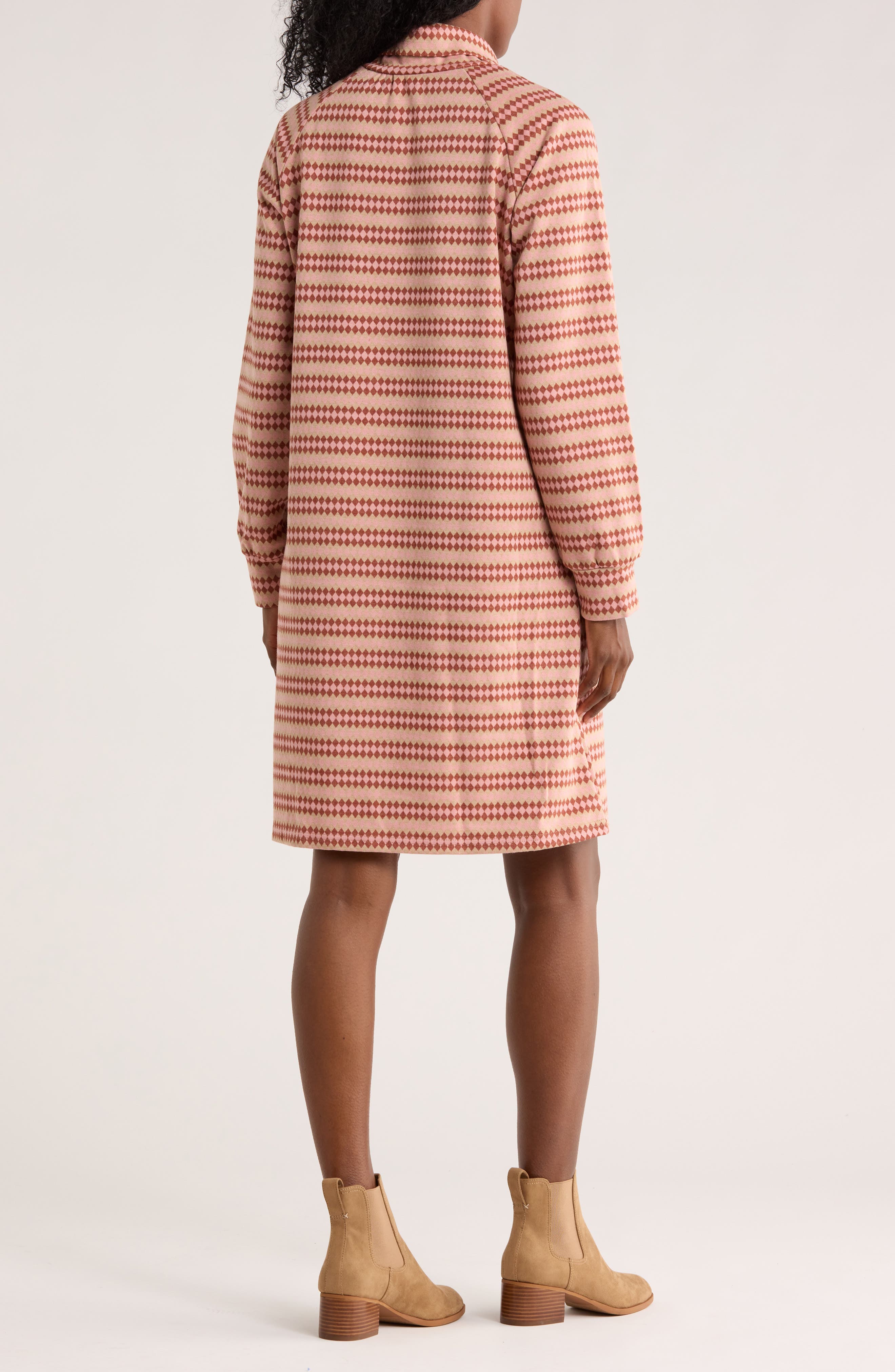 Alice Long Sleeve Shift Dress - image 2