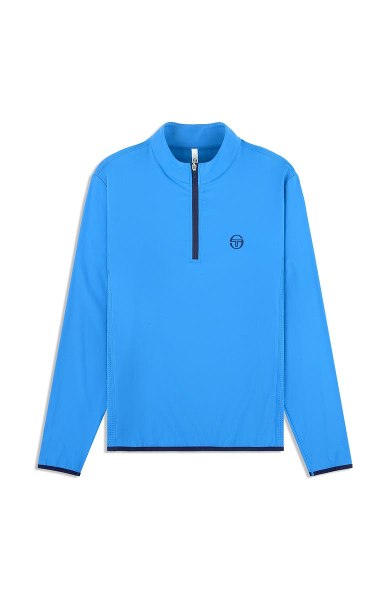 Sergio Tacchini Elio 1/4 Zip Pullover, Alternate, color, French Blue