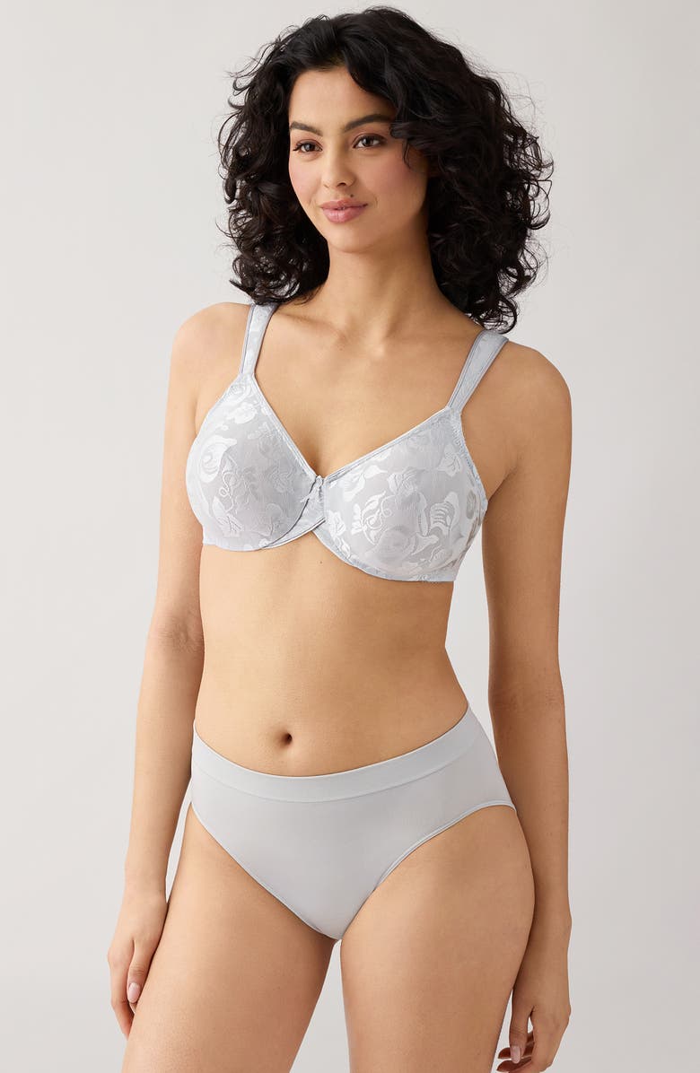 Wacoal Awareness Underwire Bra, Alternate, color, Micro Chip