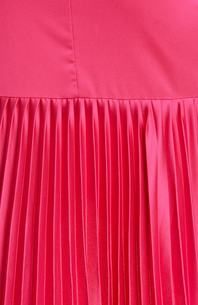 flor et. al Izamal Asymmetrical High/Low Satin Cocktail Dress, Alternate, color,