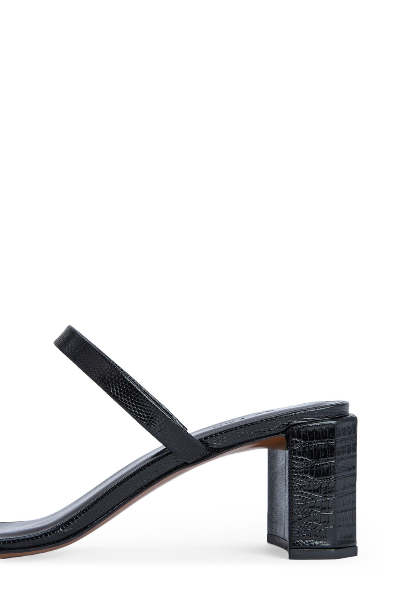 By Far Tanya Strappy Square Toe Sandal, Alternate, color, 