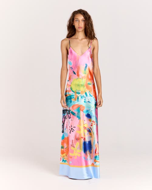 Romy Rodeo Slip Dress In Rodeo