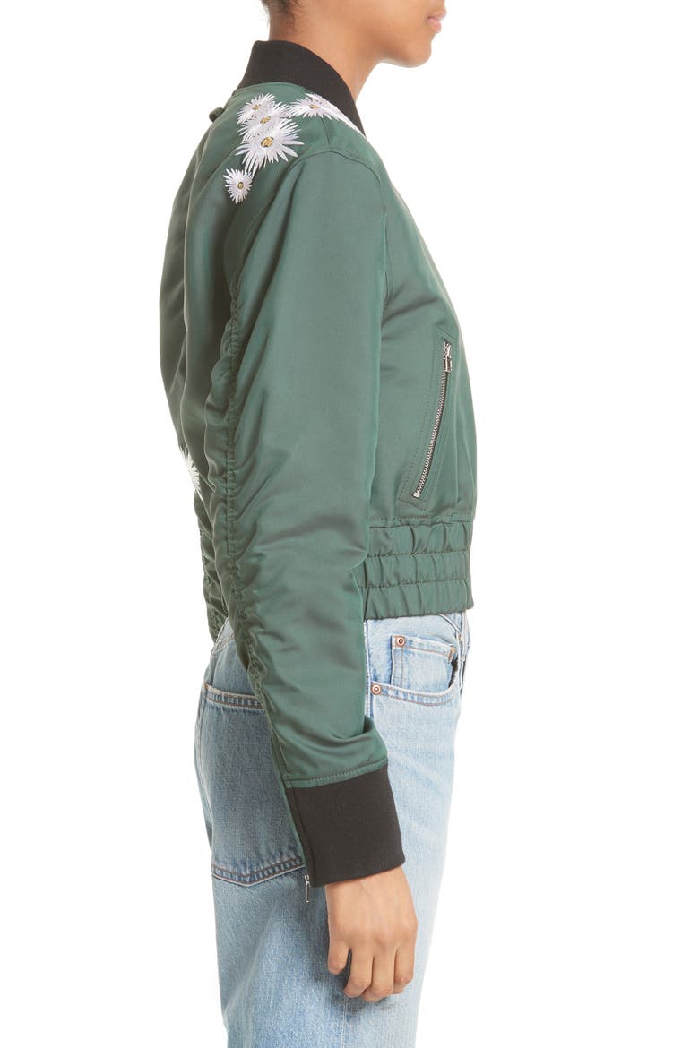 Ancel Bomber Jacket, Alternate, color, MILITARY