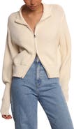Petal & Pup Kourtney Rib Zip Cardigan