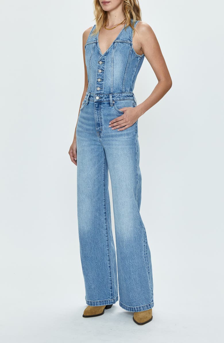 Aria Denim Jumpsuit
