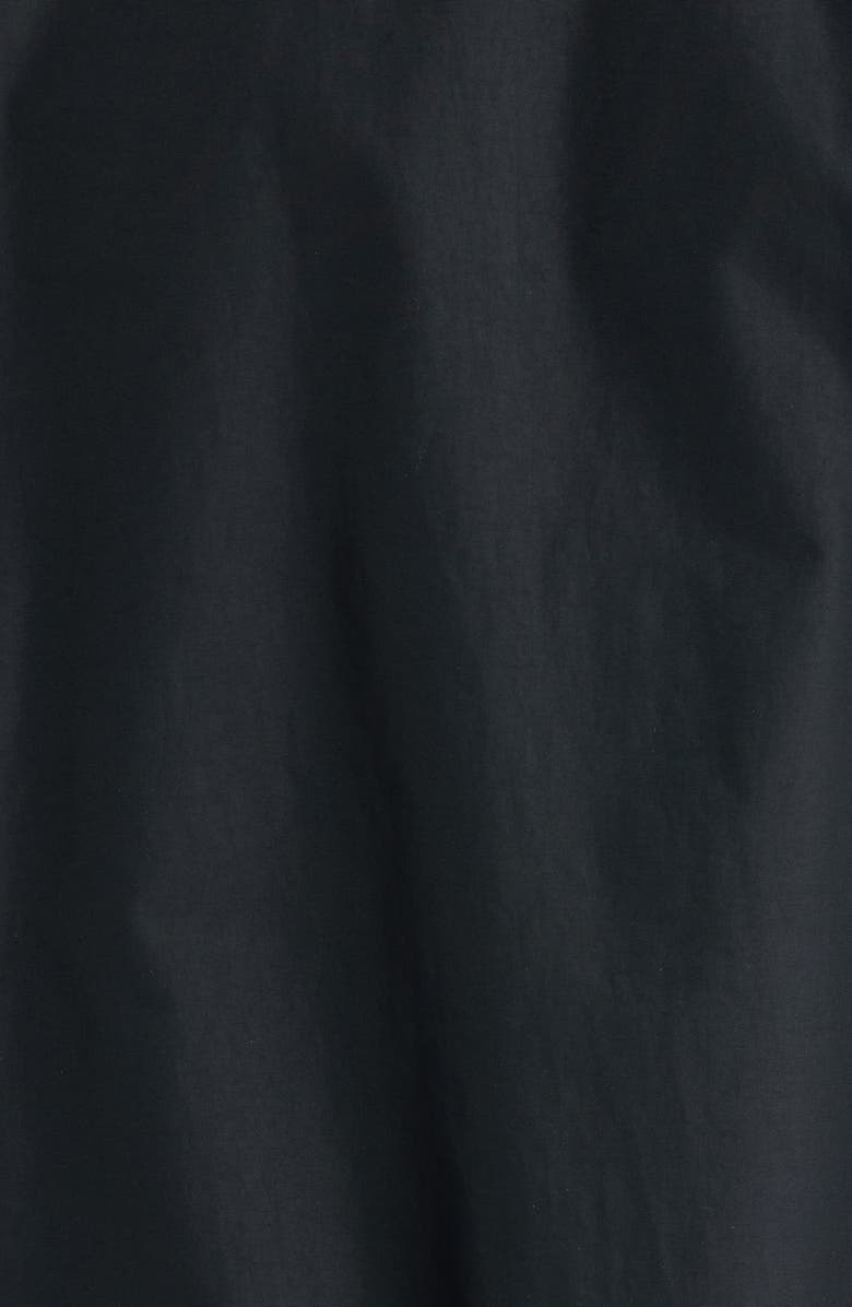 L.L.Bean Flannel Lined Water Resistant Warm-Up Jacket, Alternate, color, Midnight Black