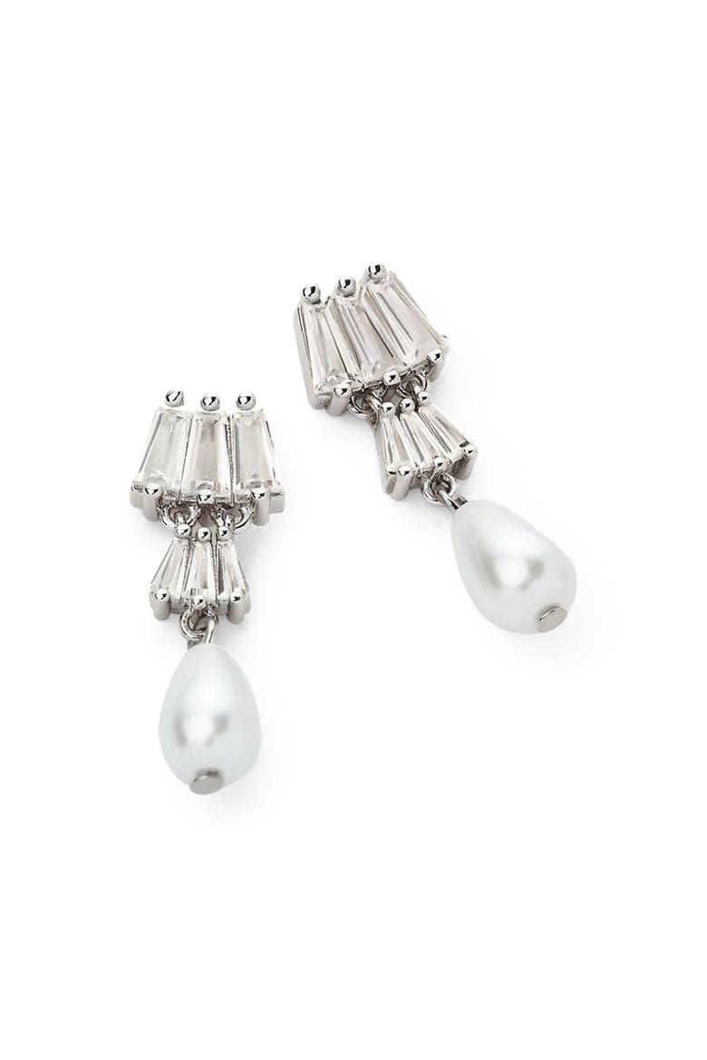 Rue Drops, Main, color, Silver