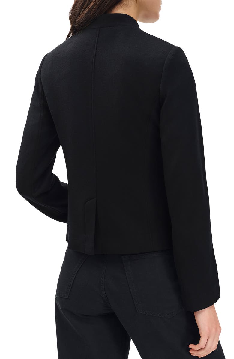 rag & bone Mercer Wool Jacket, Alternate, color, Black