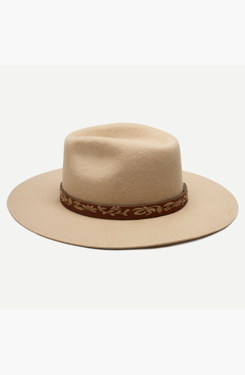 W Y E T H Liam Fedora In Brown