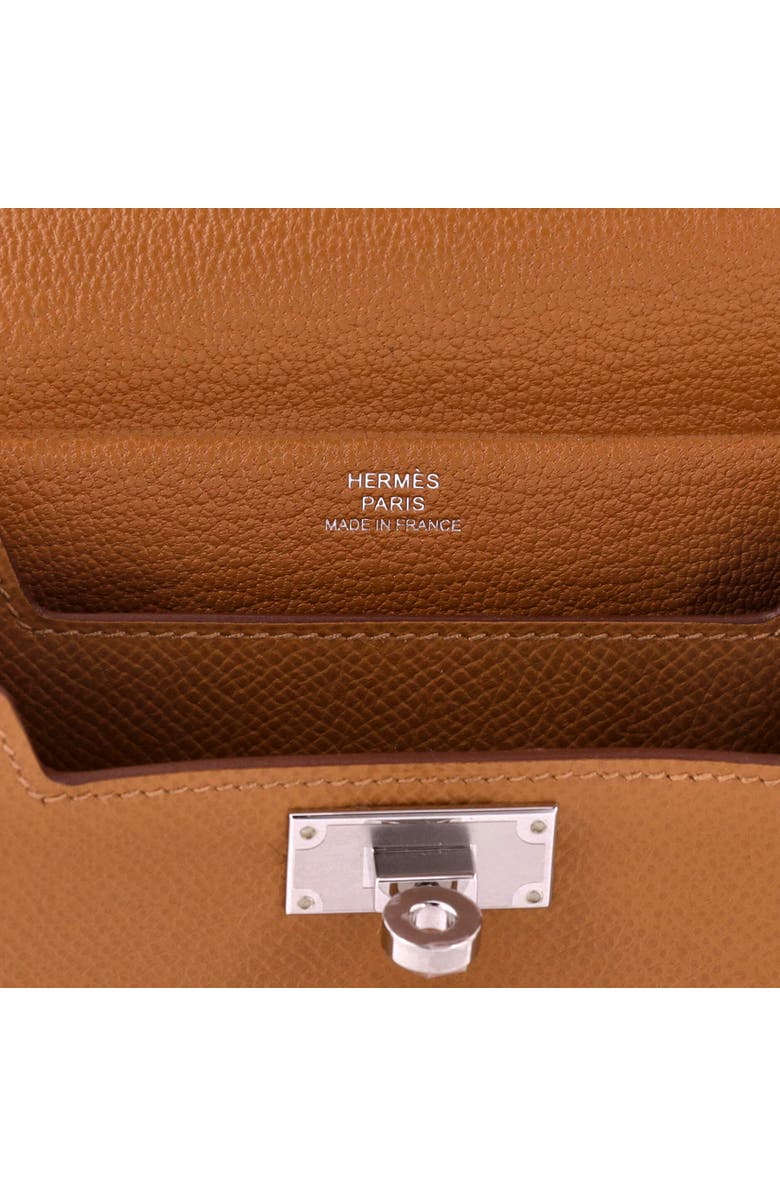 Pre-Owned Hermes Kelly Multi Pocket To Go Pouch Epsom, Alternate, color, Gold