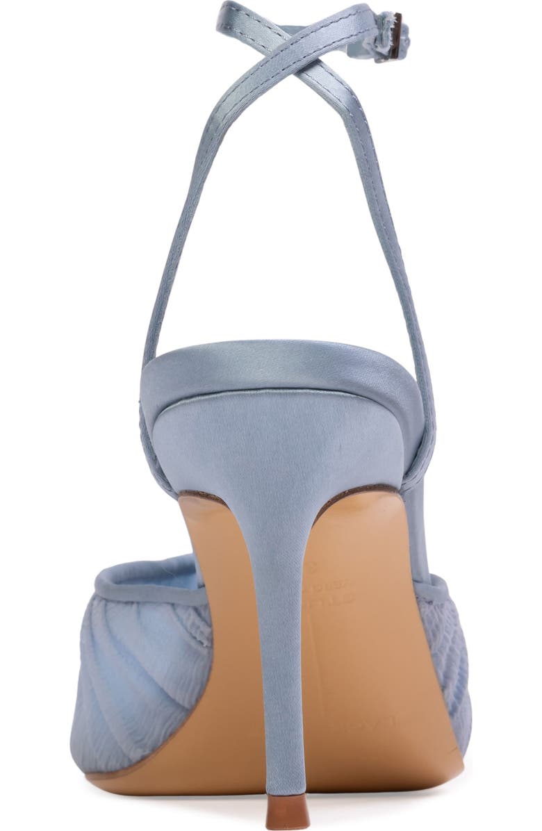 BLACK SUEDE STUDIO Melody 80 Pump, Alternate, color, Ashley Blue Tulle