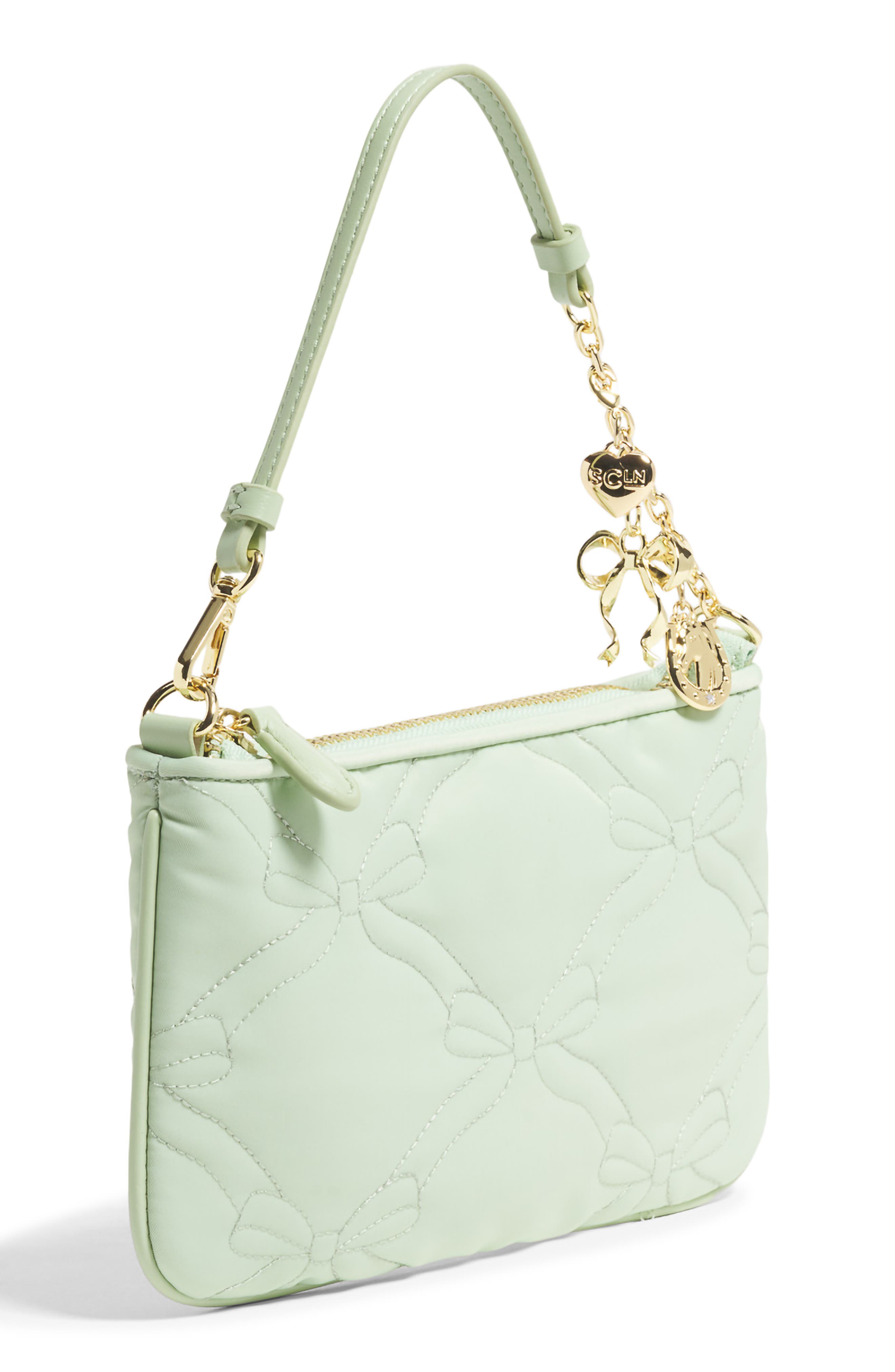 Stoney Clover Lane Charm Nylon Crossbody Bag, Alternate, color, Pistachio