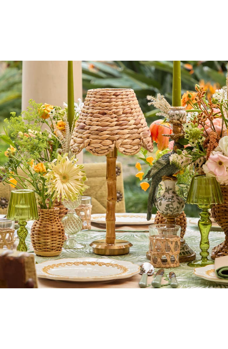 Mrs. Alice Wooden Rechargeable Lamp, Alternate, color, Neutral