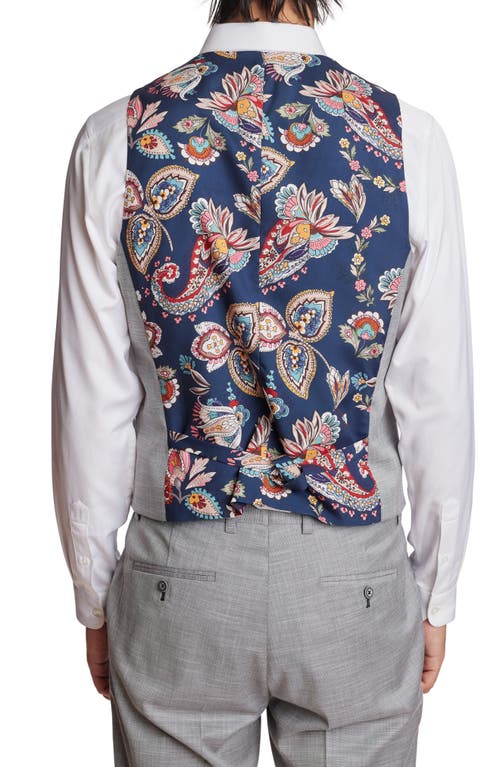 Paisley & Gray Eaton Modern Fit Vest In Gray