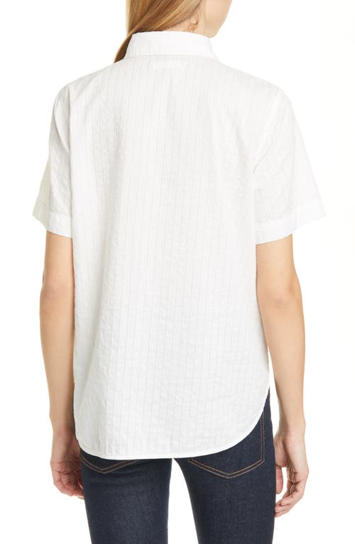 Rag & Bone Kristine High/low Top In White