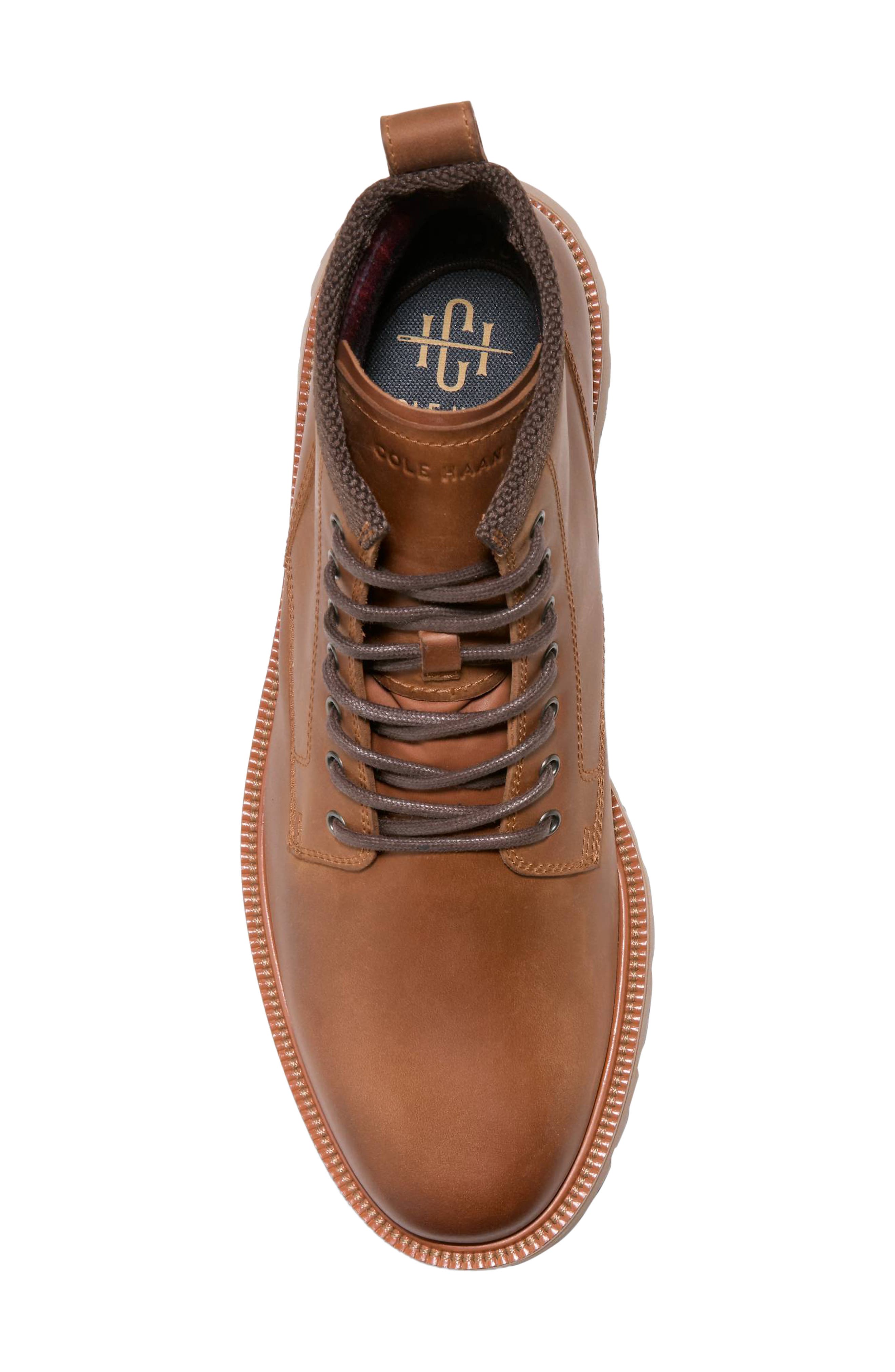 American Classics Plain Toe Leather Boot, Alternate, color, BRITISH TAN/ NATURAL/ IRISH