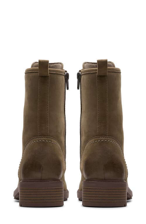 Clarks ® Hearth Maye Lace-up Boot In Gray