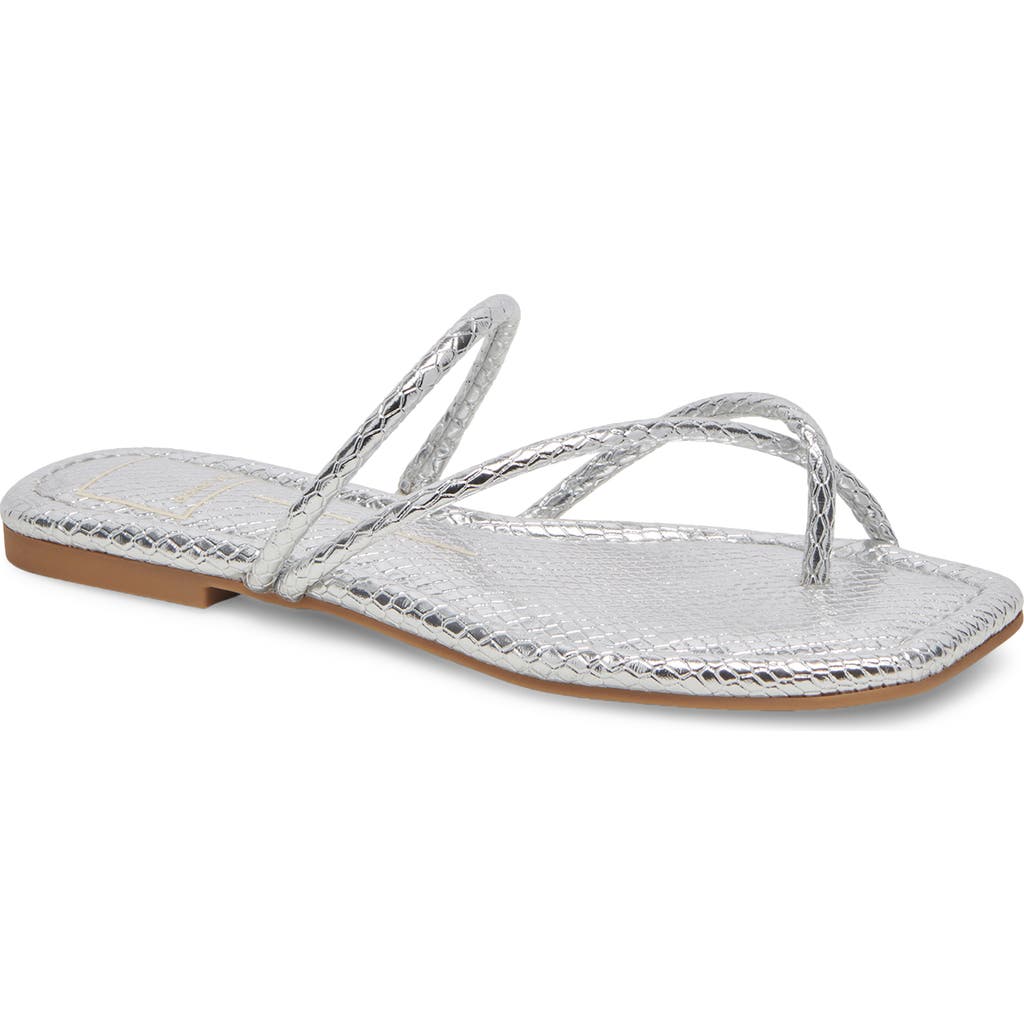 Dolce Vita Leanna Slide Sandal In White