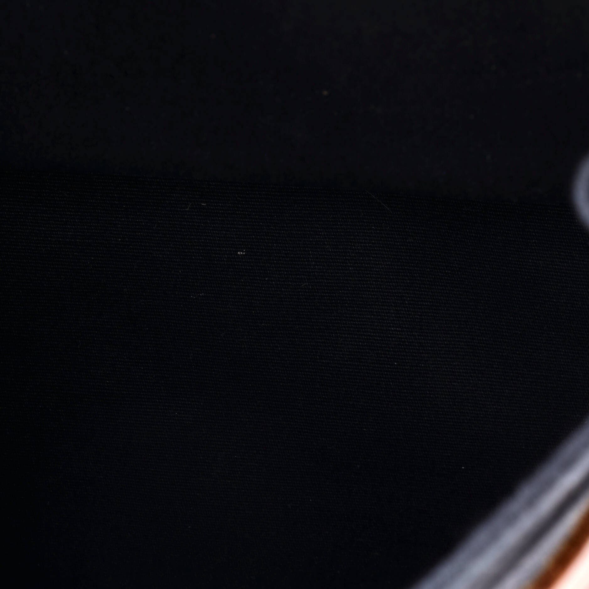 Pre-Owned Hermes Herbag Toile and Leather PM, Alternate, color, Noir